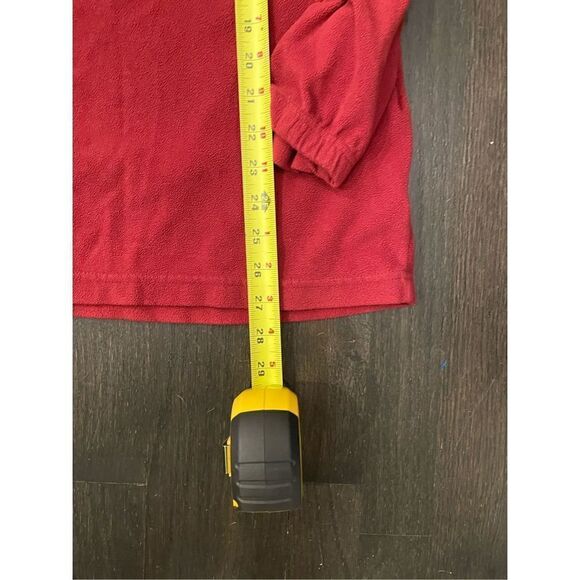 Columbia Men’s Turtleneck Pullover Fleece Red Size Large - Picture 4 of 11